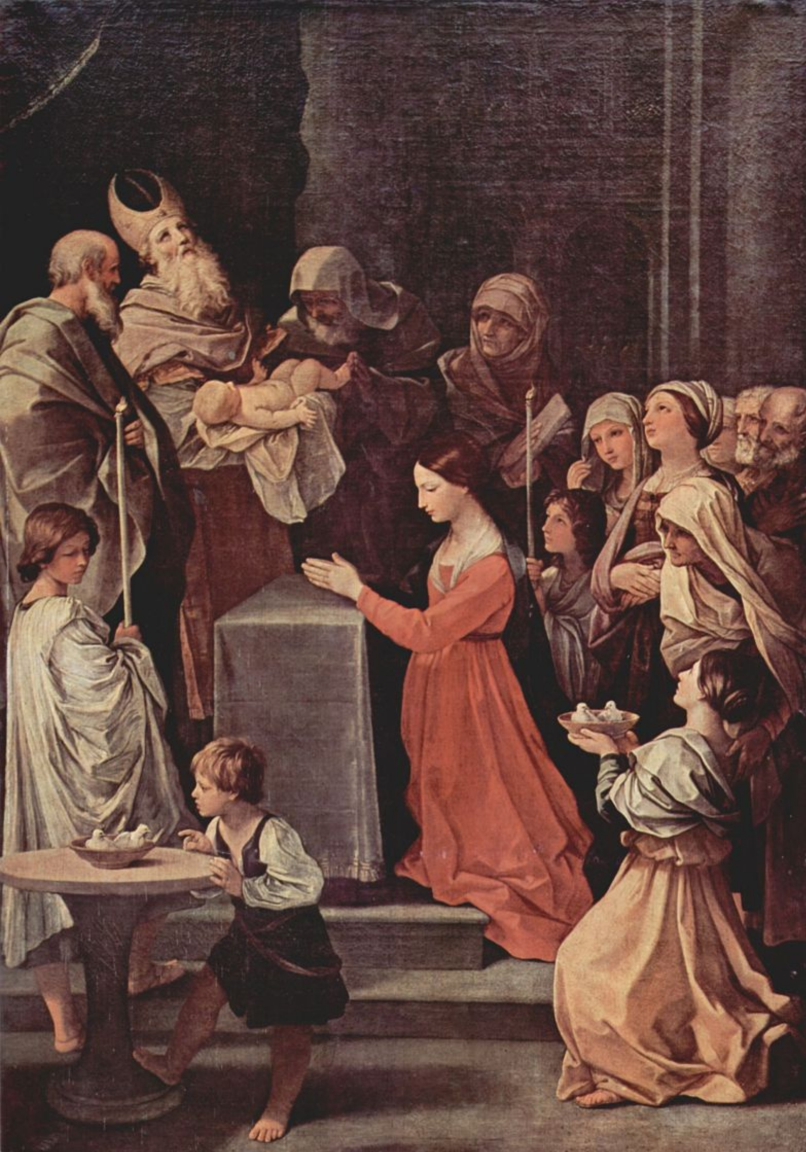 Очищение Девы Марии. Гвидо Рени, 1635 г. Лувр, Париж.