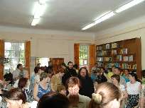 Диакон Андрей Кураев в Центре семьи и молодежи. Фото 15 